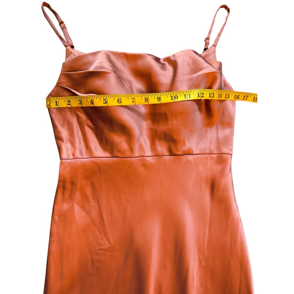 Revelry Satin Gown - Size 6 - Picture 5 of 13